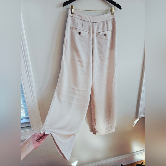 Banana Republic Satin Pleated Wide Leg Pants - Picture 12 of 14